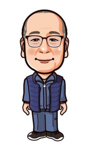 男性のイラスト画像